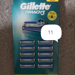 10 x Gillette Mach3 Razor Blades Men, Razors For Men Mach 3, brandnew Sealed