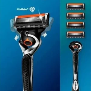 Gillette ProGlide | Value Pack | 1 Razor & 4 Blades | New 5 UltraSharp ProBlades