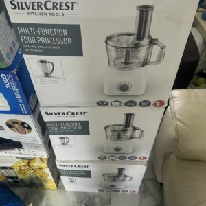 SILVER CREST MULTI FUNCTION FOOD PROCESSOR WITH BLENDER CHOP BLEND KNEAD SHRED