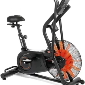 Cyclone X3 Air Assault Exercise Bike - Unlimited Resistance Levels - LCD Display