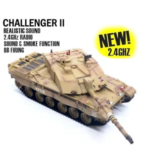 HENG LONG BRITISH CHALLENGER 2 1:16 SCALE 2.4GHZ RC MAIN BATTLE TANK