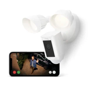Ring Floodlight Cam Pro 2K Wired Black New RRP £219.99 Outdoor Security Camera