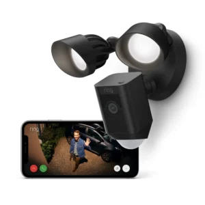 Ring Floodlight Cam Pro 2K Wired Black New RRP £219.99 Outdoor Security Camera